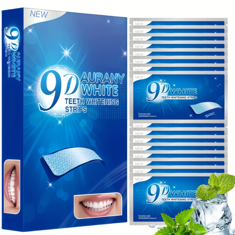 Teeth Whitening Laser - 21 pares de tiras blanqueadoras de