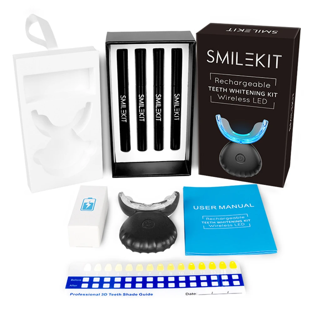 Teeth Whitening Laser - Kit de blanqueamiento Dental Mini 16