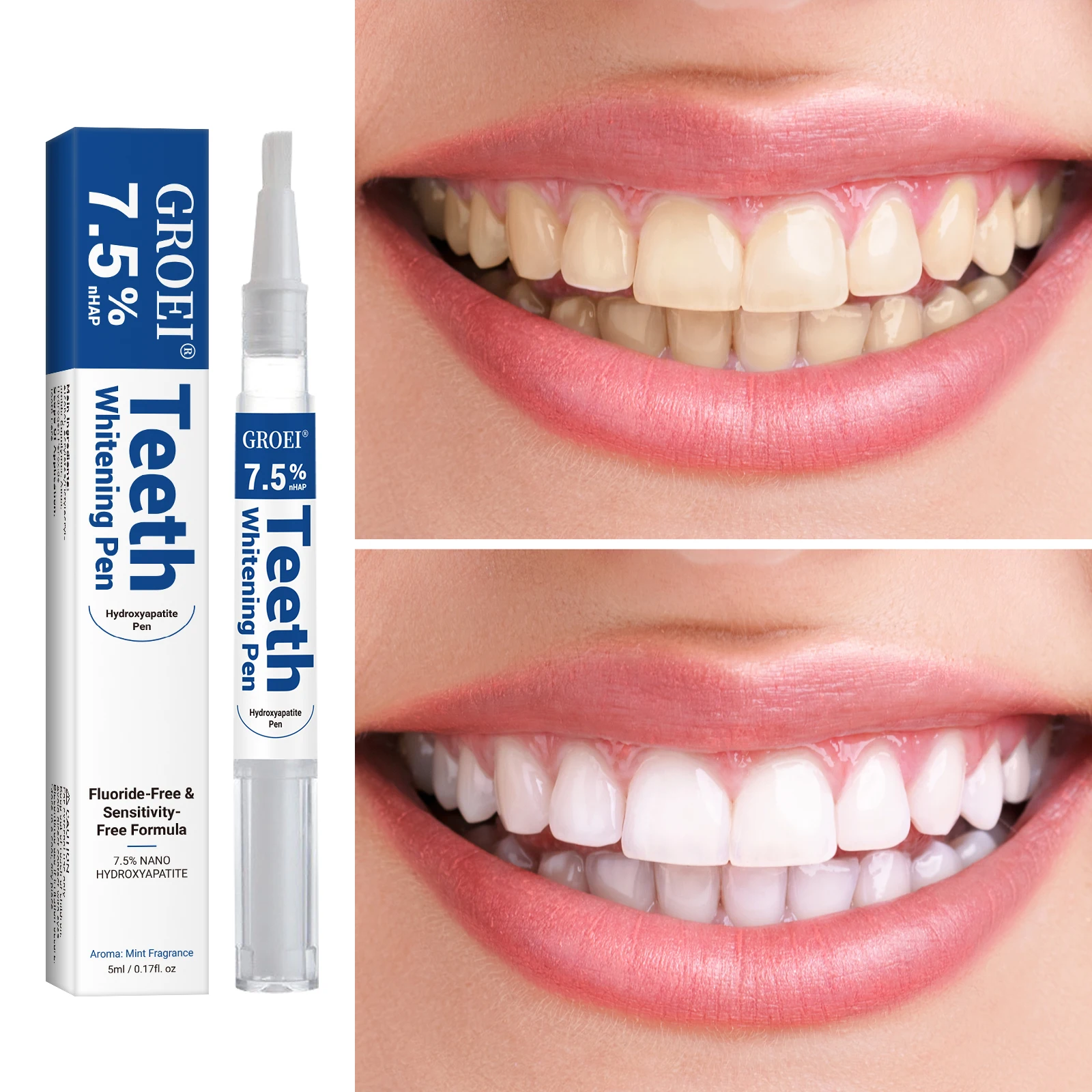 Pluma blanqueadora de dientes  - Teeth Whitening Pens reseña y precio