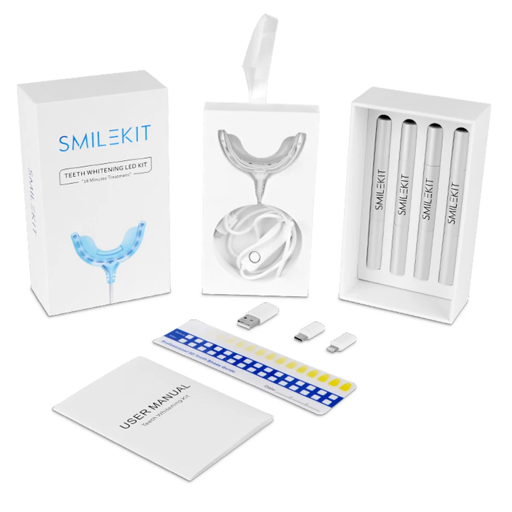 Kit de blanqueamiento dental c - Teeth Whitening Laser reseña y precio