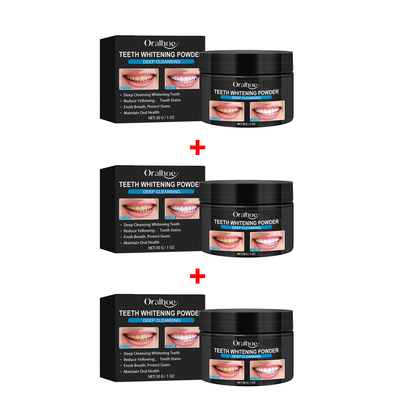 Polvo para blanquear los dient - Teeth Whitening Charcoal reseña y precio