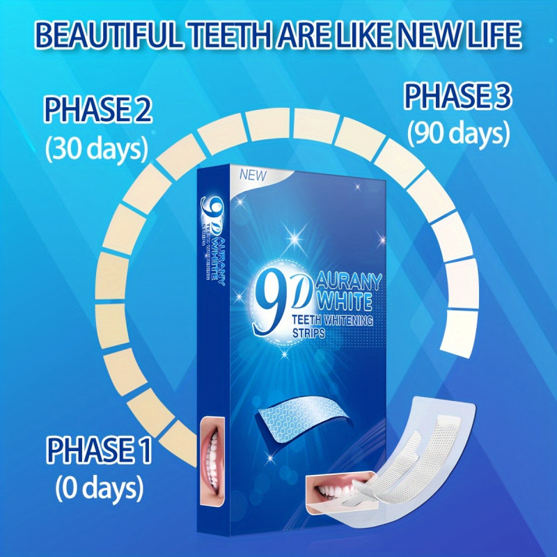 21 pares de tiras blanqueadora - Teeth Whitening Laser reseña y precio