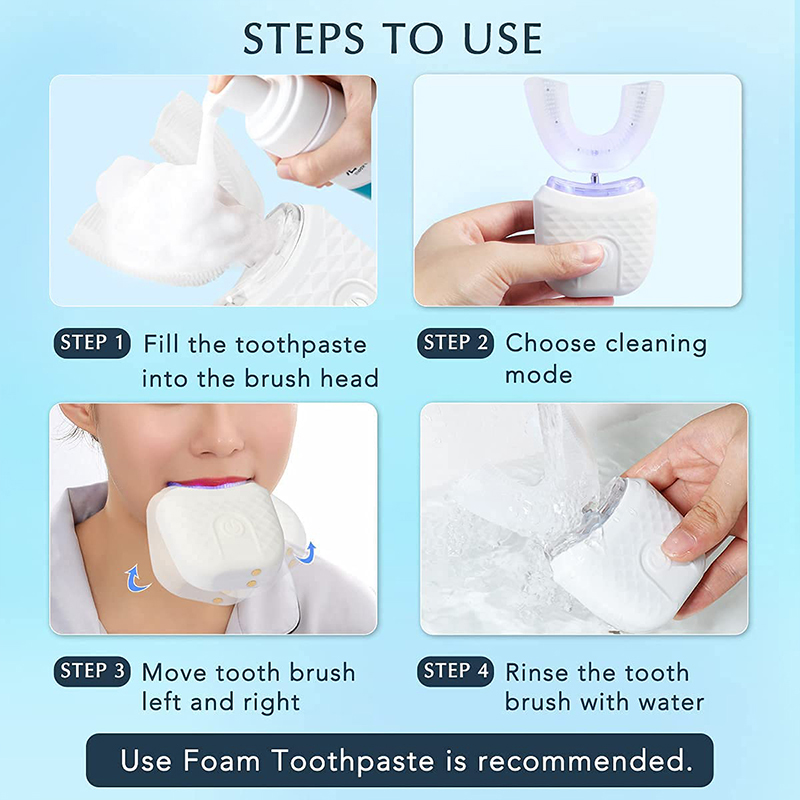 Luz Recargable en Forma de U p - Teeth Whitening Light Kit reseña y precio