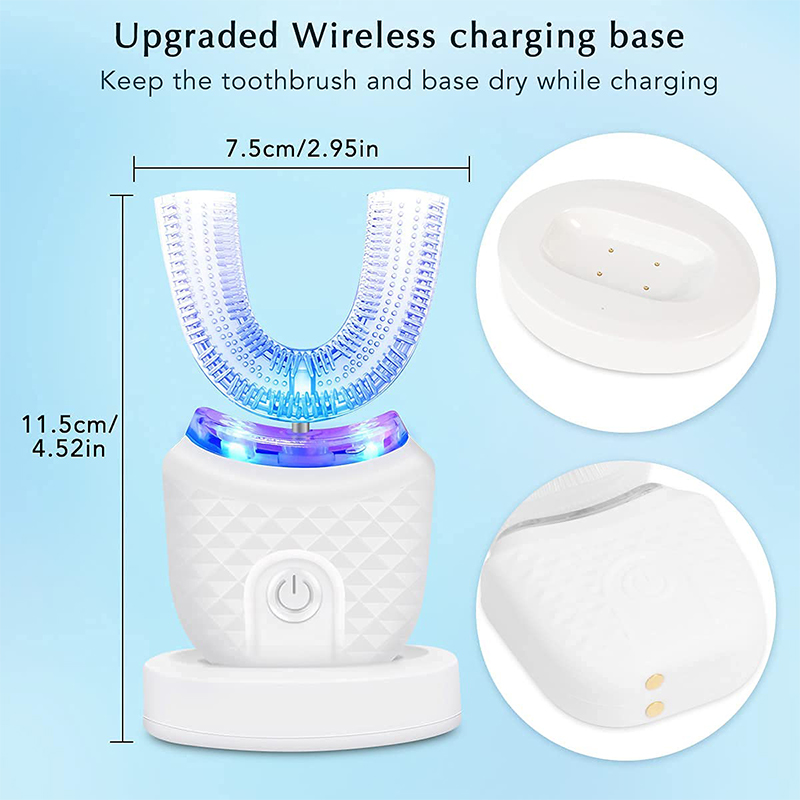 Cepillo de dientes eléctrico e - Teeth Whitening Light Kit reseña y precio