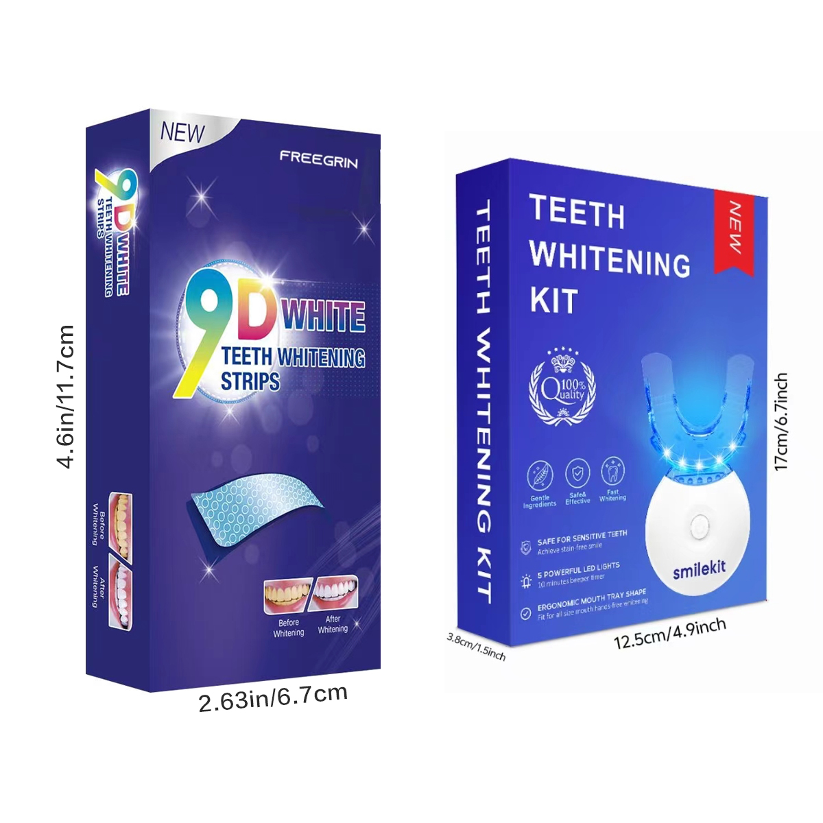 Kit de blanqueamiento dental:  - Teeth Whitening Light Kit reseña y precio