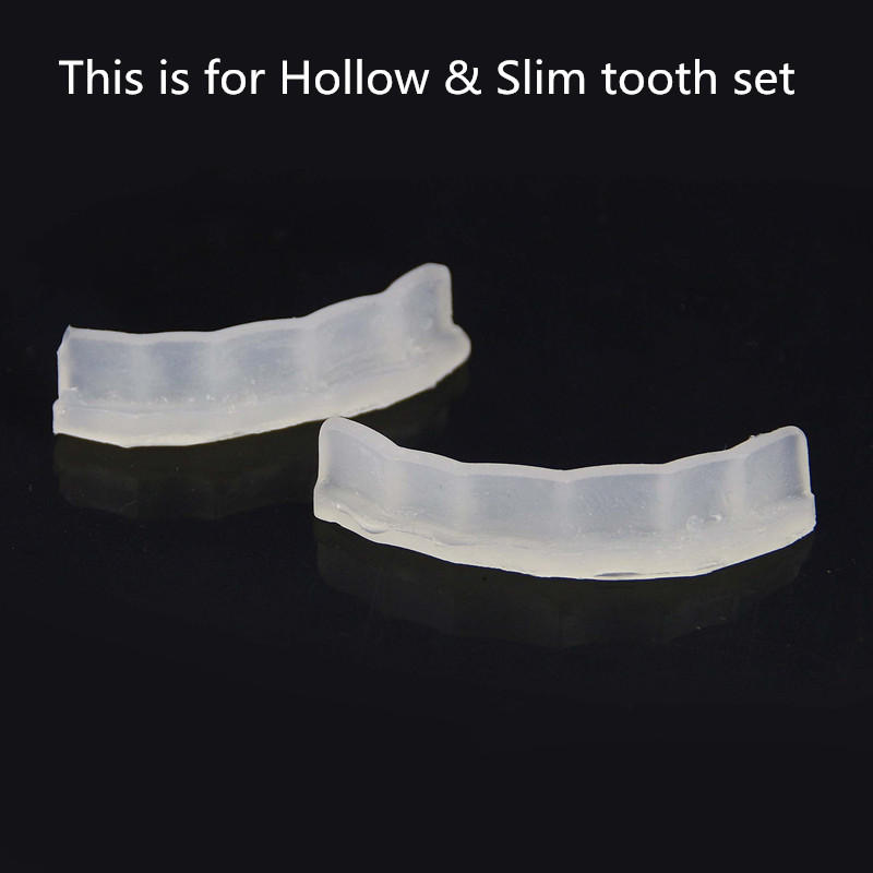 JINAO 2 uds parrillas barra de - Teeth Whitening Moulds reseña y precio