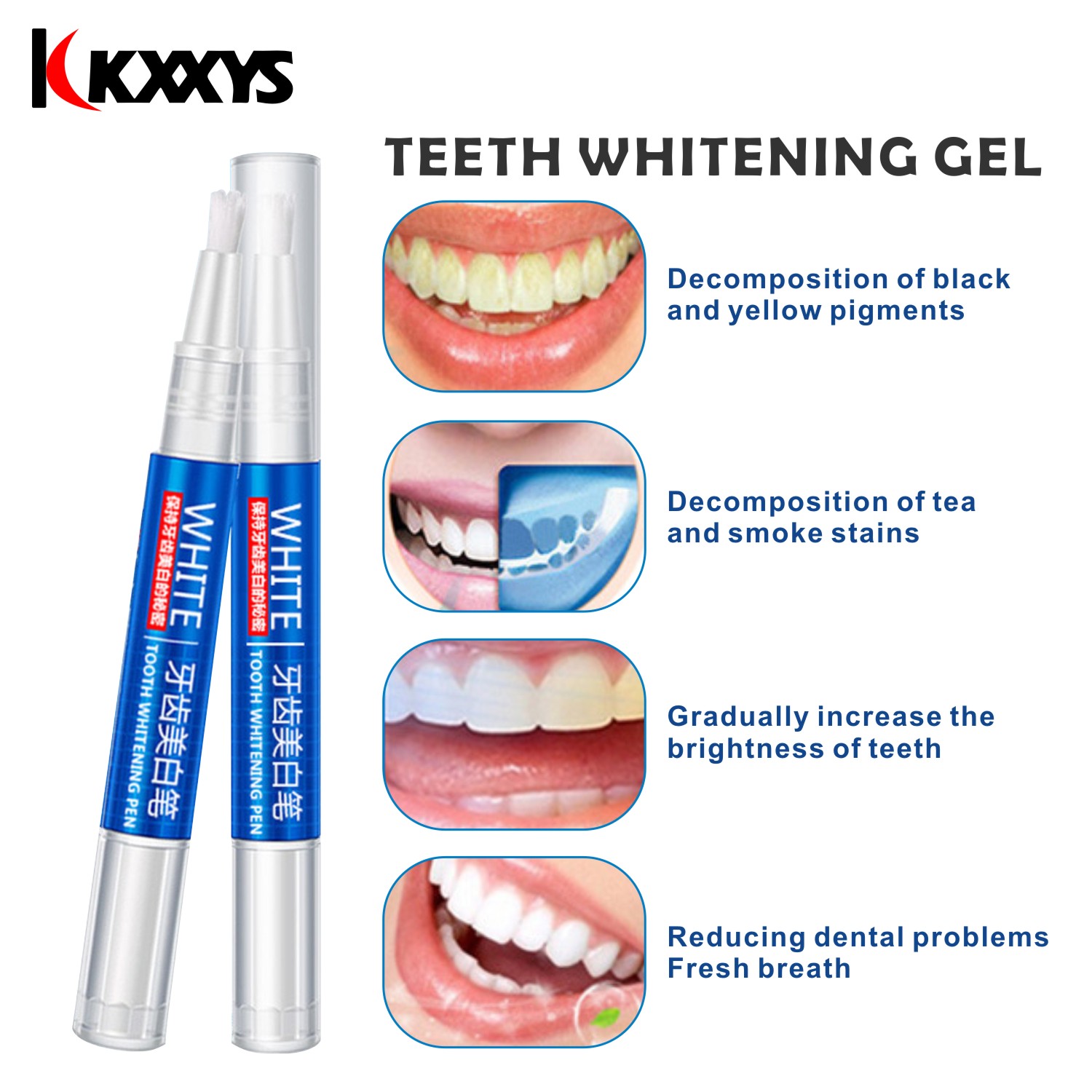 Pluma blanca para blanquear lo - Teeth Whitening Pens reseña y precio