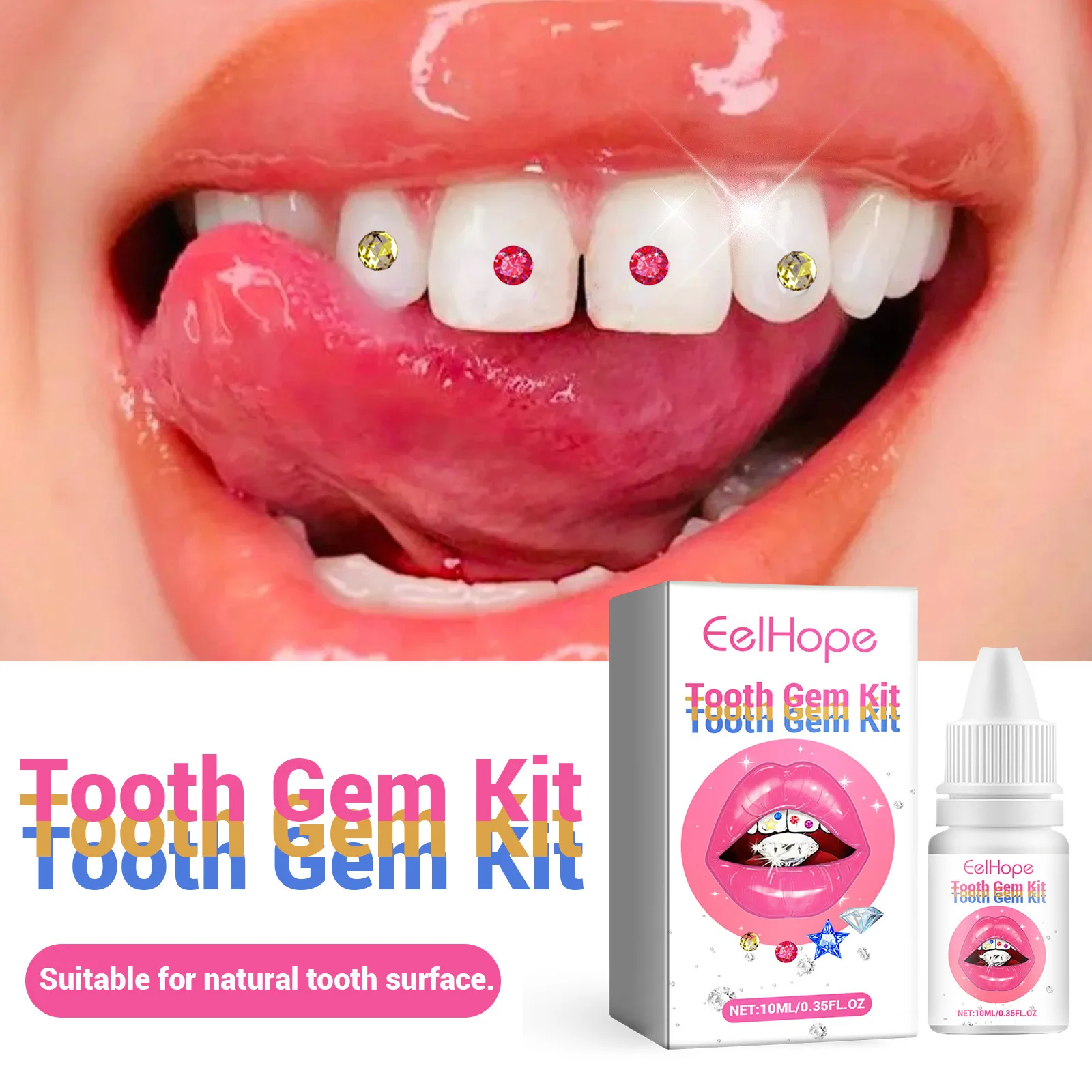 Kit de Joyería Dental DIY, Dec - Teeth Whitening Light Kit reseña y precio