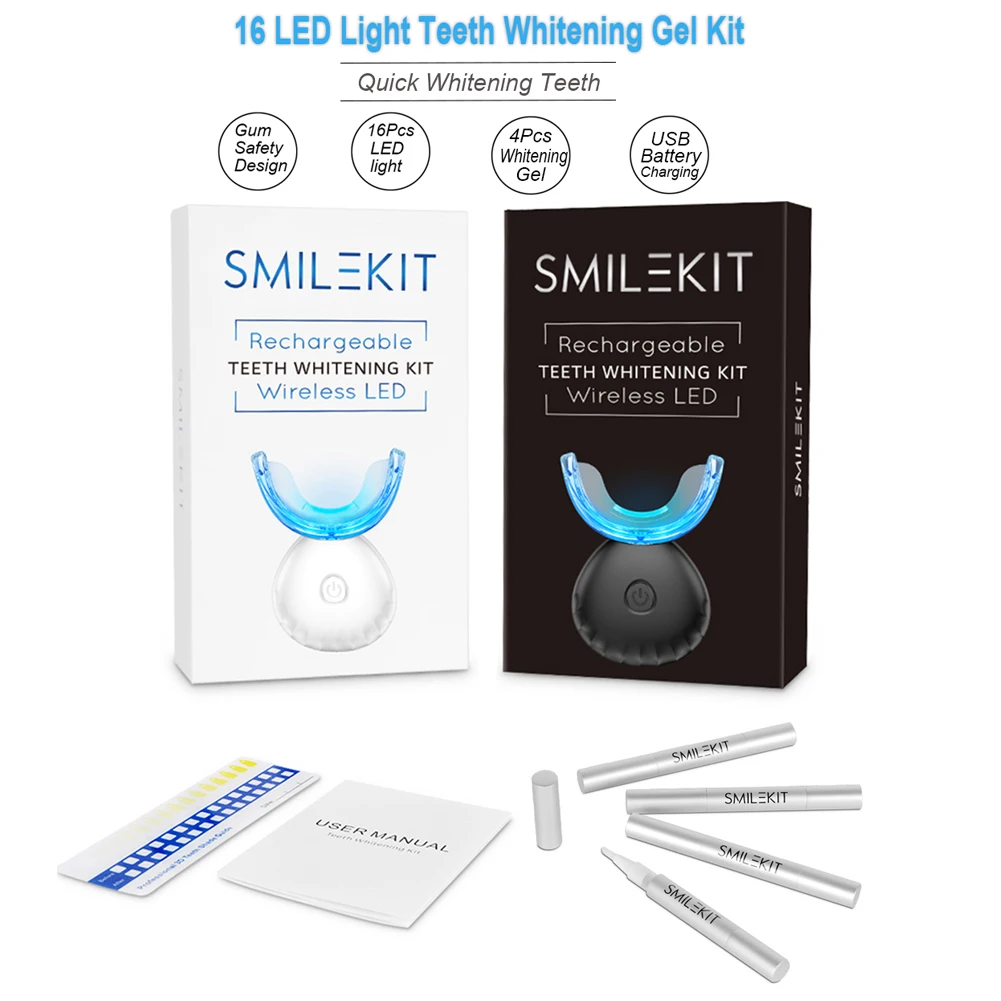 Kit de blanqueamiento Dental M - Teeth Whitening Laser reseña y precio