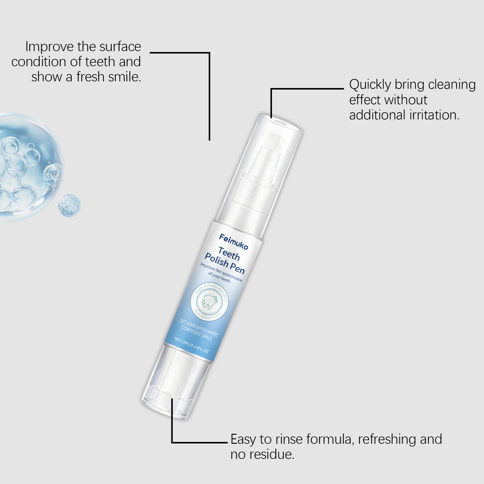 Pintura Blanqueadora de Diente - Teeth Whitening Pens reseña y precio