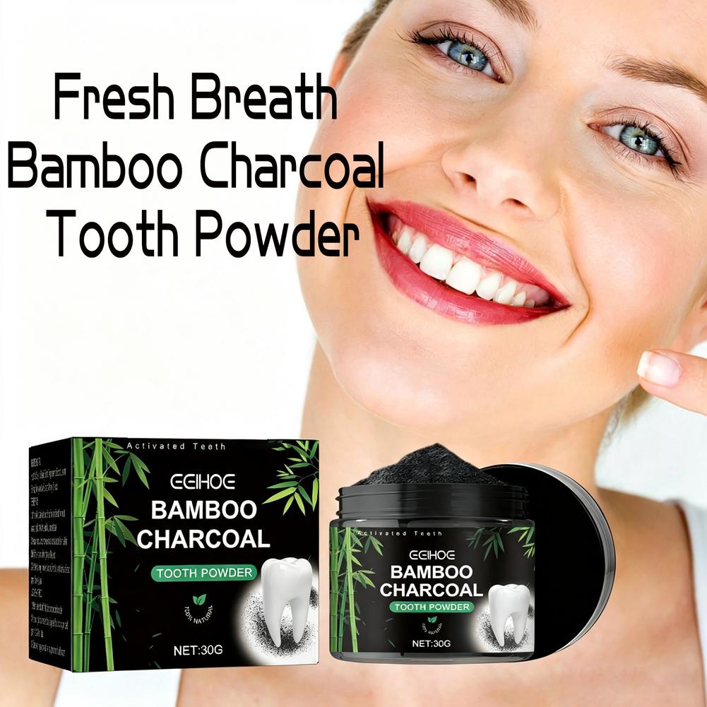 Polvo Blanqueador de Dientes,  - Teeth Whitening Charcoal reseña y precio