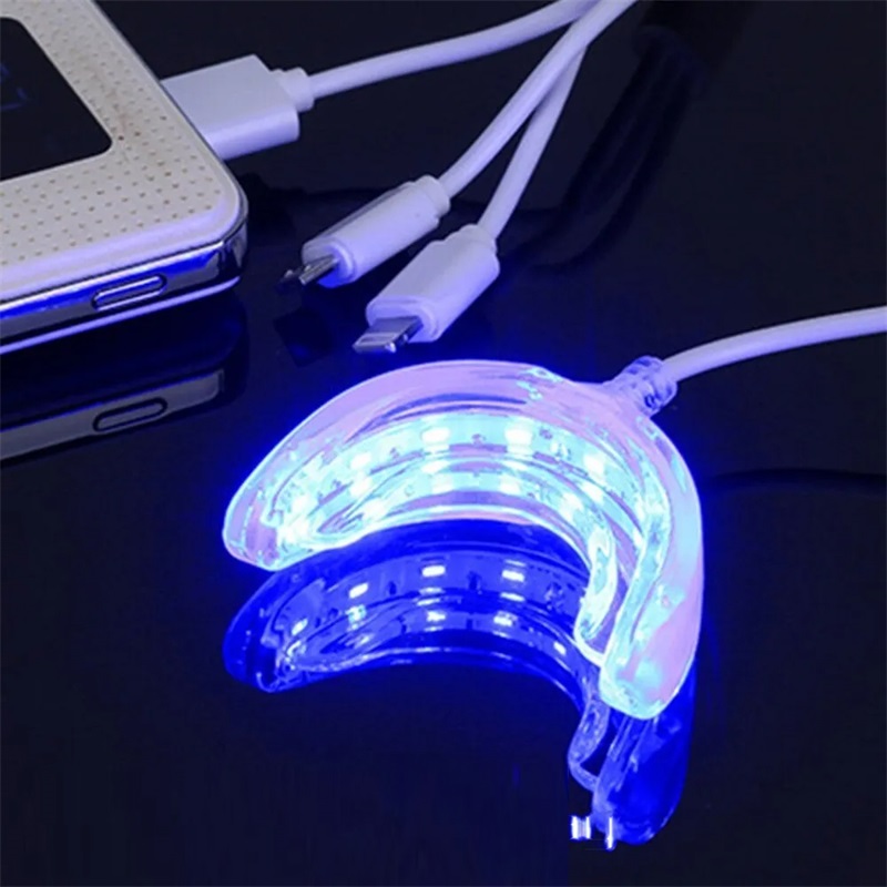 Acelerador de blanqueamiento d - Teeth Whitening Blue Light reseña y precio