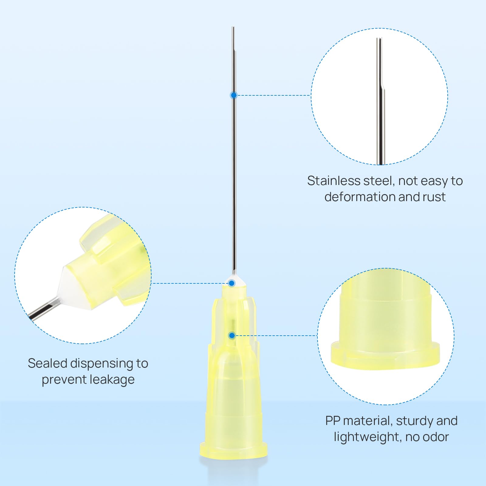 100 agujas de irrigación denta - Teeth Whitening Tips reseña y precio
